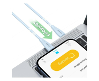 USAMS Kabel 30W USB-C do Lightning 1m różowy - 1569146 - zdjęcie 4